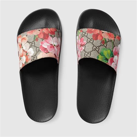 gucci gg blooms slides cheap